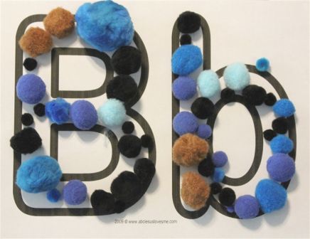 B-Color Pom Poms